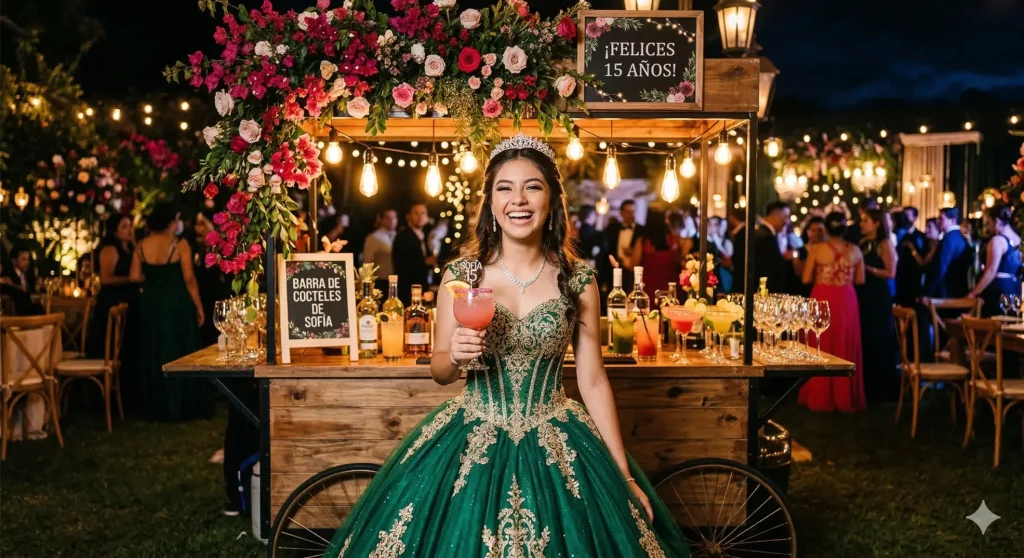 Bar Móvil para Quinceañeras en Guatemala - Shotafuq